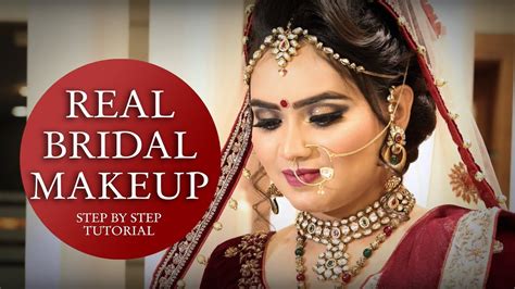 Bridal Makeup Step By Step Tutorial Saubhaya Makeup