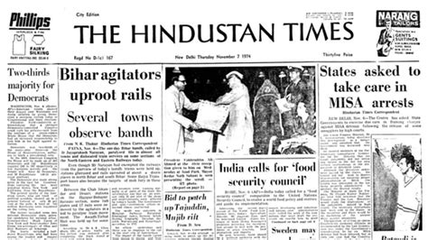 From The Archives Of The Hindustan Times November 7 Hindustan Times