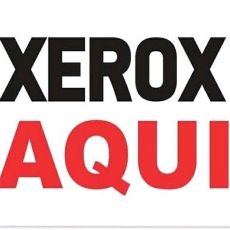 Placa Sinalização Xerox Aqui 30x20cm Shopee Brasil