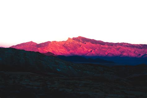 Rock Pink Peak Mountains Landscape 5k Wallpaperhd Nature Wallpapers4k