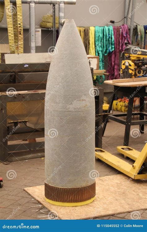 Artillery Shell Stock Photo Image Of Warfare Explosive 115045552