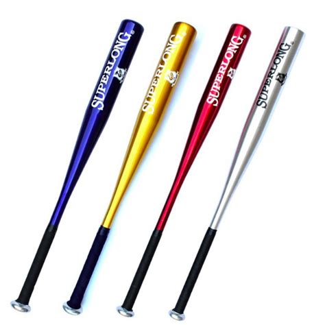 Aluminium Alloy Sport Baseball Bat Golden Silver Softball Bats For Self Defense 25 28 30