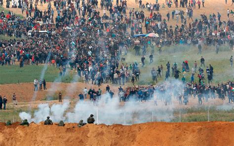 Israeli Military Kills 15 Palestinians In Confrontations On Gaza Border