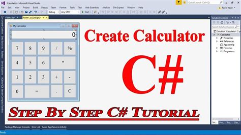 Calculator In Cnet Visual Studio Csharp Trojantech