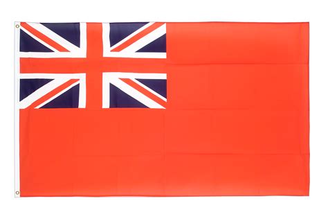 Large Flag Red Ensign 5x8 Ft Royal Flags