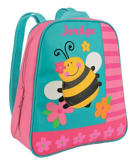 look at this zulilyfind bee personalized backpack by stephen joseph zulilyfinds monogram