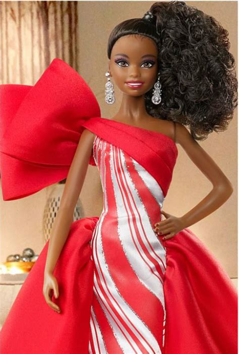 Holiday 2019 African American Barbie Fxf02 In Stock Now Ebay