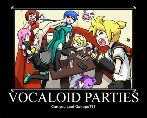 Vocaloid Parties Vocaloid Vocaloid Funny Hatsune Miku