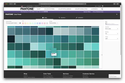 Pantone Color Finder Valentina Boscolo