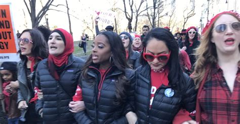 Heres What Happened At The Day Without A Woman Protests In New York