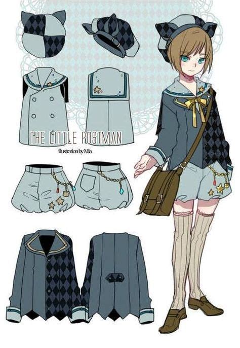 53+ ideas for drawing clothes outfits kids | Anime ...