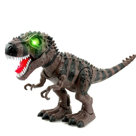 Wonderplay Walking Dinosaur T Rex Toy Figure With Lights And Sounds