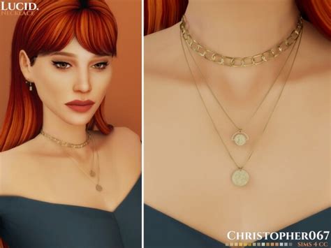 Lucid Necklace By Christopher067 At Tsr Sims 4 Updates