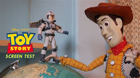 Toy Story Screen Test 1992 Re Enactment Stop Motion Youtube