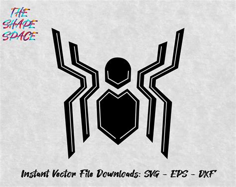 Spiderman Far From Home Logo Descarga Vectorial Instantánea Etsy España