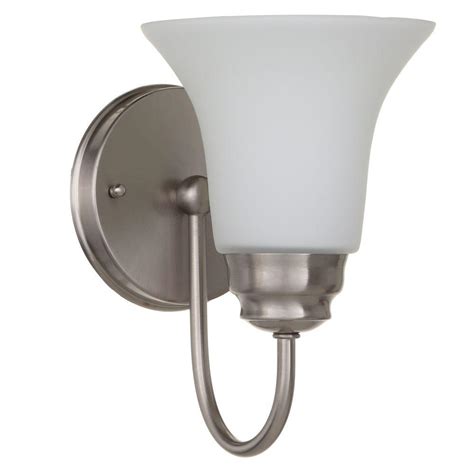 Ships free orders over $39. Modern Brushed Nickel Sconce Wall Mount Light Lighting ...