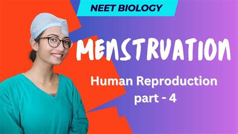 Menstruation Human Reproduction 4 Ncert Biology Class12 Neet2023 Neet Aiims Cbse
