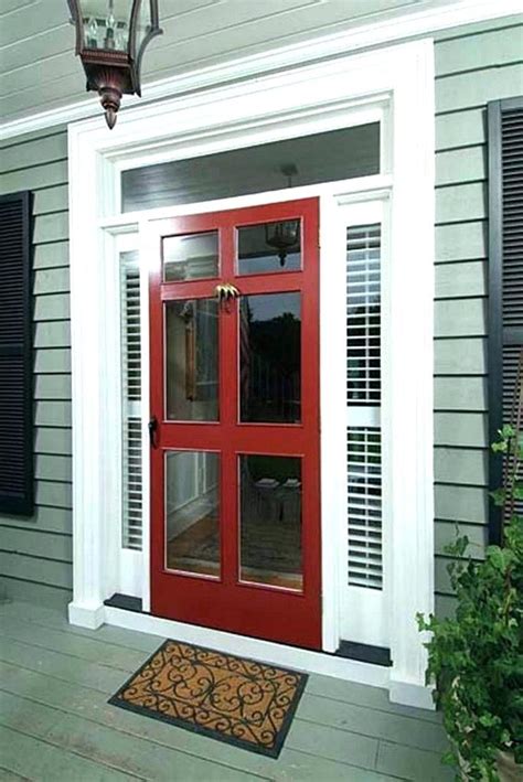 Available in seven frame colors to match pella® windows and doors. vintage storm doors s vintage aluminum screen doors for ...