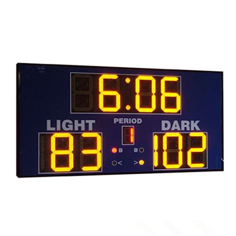 110v 250v Basketball Game Clock Electronic Basketball Scoreboard