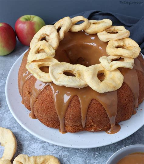 Spiced Caramel Apple Bundt Cake The Baking Explorer