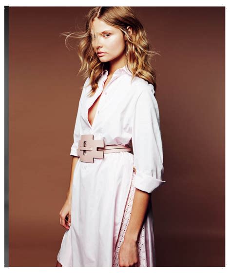 Magdalena Frackowiak Shows Less Is More In Harpers Bazaar Poland Shoot