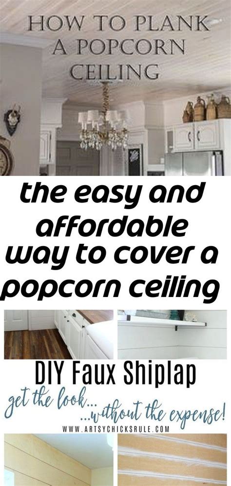 How to cover ugly popcorn ceilings without scraping it off. How to Get Rid of a Popcorn Ceiling | POPSUGAR Home | I ...