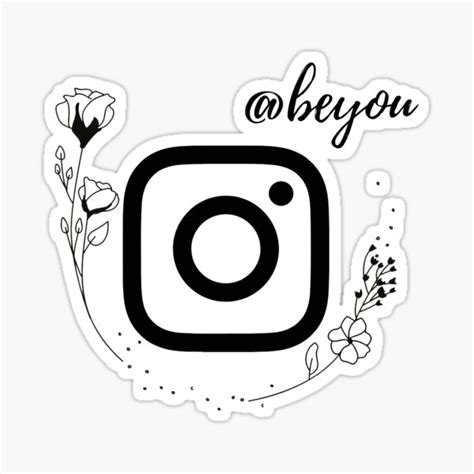 Instagram Logo Sticker For Sale By Cutloverx14 Redbubble