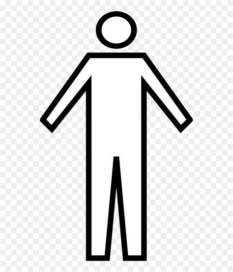 Person Clip Art Male Bathroom Sign Outline Free Transparent PNG Clipart Images Download