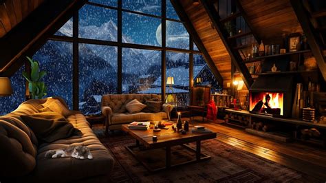 Cozy Cabin Ambience Sleep Deeply In Minutes With The Sound Of A