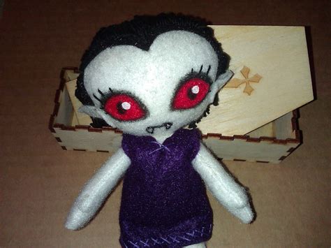 Sew U Can Patterns Finished Vampire Doll