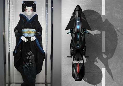 Given the choice of looking cool or being functional, i'd go with function in this case. 'Ghost In The Shell' movie has a futuristic Honda ...