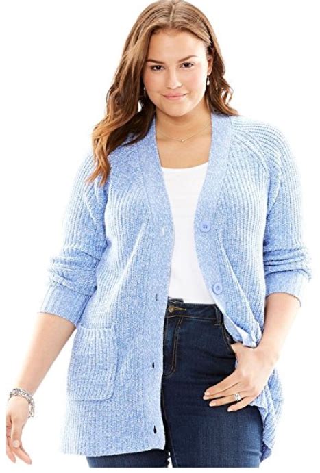 Plus Size Button Front Cardigan A Thrifty Mom