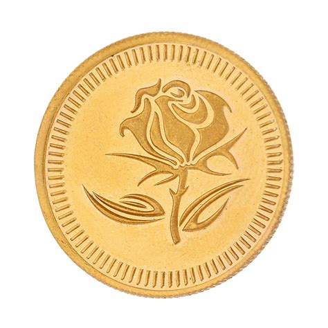 Buy 10 Gram 24kt 999 Flower Gold Coin Online
