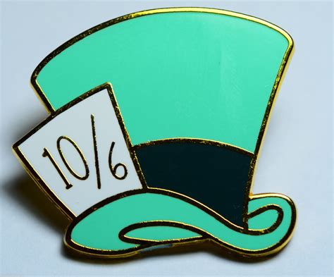 Disney Trading Pin Characters Madhater Mad Hatter Hat Alice In
