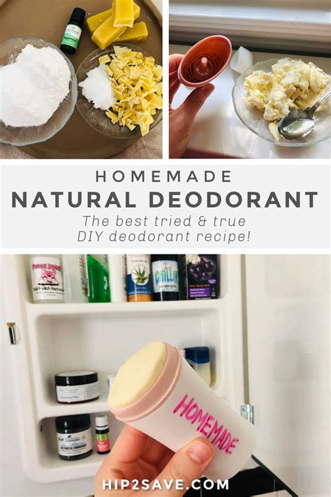 This Homemade Natural Deodorant Recipe Made With Safe Ingredients Not Only Smells Great But