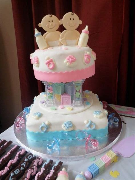 12 Baby Shower Cakes For Twins Which Spells Double Fun And Double