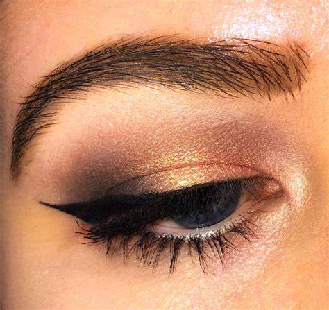 “peach and brown” peach palette looks hazel eyeshadow makeup for brown eyes