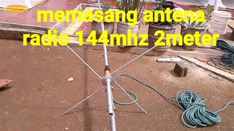 Antena Radio Vhf 144mhz 2meter Band Youtube