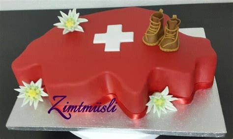 Switzerland Cake Schweiz Torte Kuchen Zimtmueslich Cake Swiss Torte Schweiz