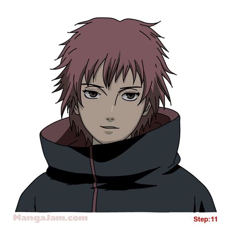 How To Draw Sasori From Naruto Naruto Anime Akatsuki