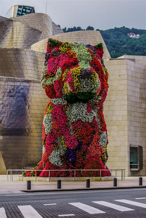 Puppy By Jeff Koons Guggenheim Museum Bilbao Bilbao Spain Flickr