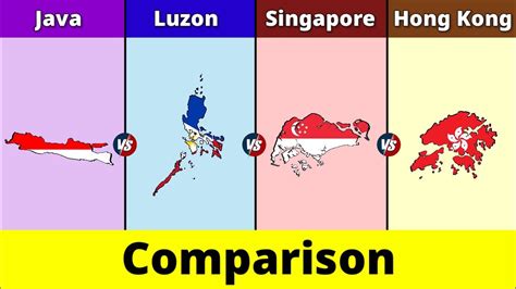 Java Vs Luzon Vs Singapore Vs Hong Kong Hong Kong Vs Singapore Vs