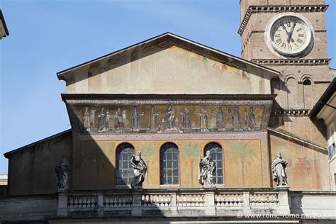 Basilica Di Santa Maria In Trastevere Rome Roma