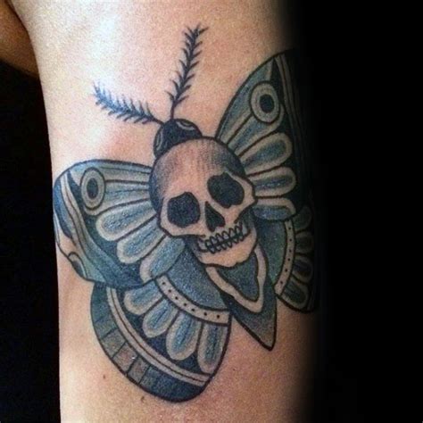 The symbol of a moth is often related to transformation and metamorphosis, which can be symbolic of change in one's life or the transition from one state to another. 50 Traditional Moth Tattoo Designs For Men - Nocturnal ...