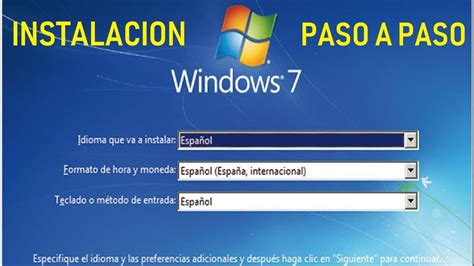 Instalar Windows 7 Desde Cero ¡booteando La Imagen Iso Al Encender La