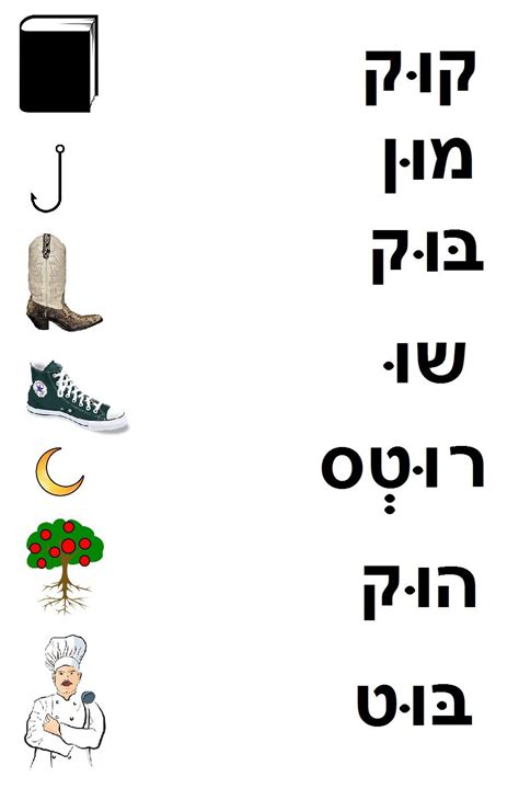 Learning To Read Hebrew Worksheets Kidsworksheetfun