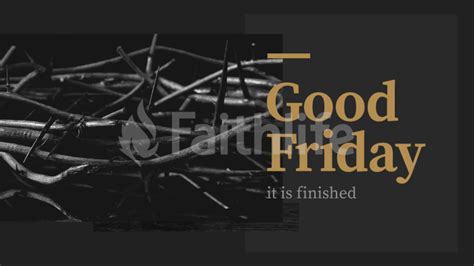 Good Friday It Is Finished Graphics For The Church