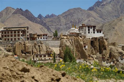 Lamayuru Buddhist Monastery In Ladakh India Stock Photo Image Of