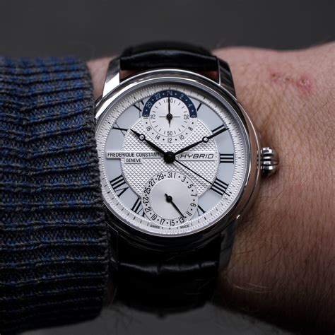 Borrowed Time Frederique Constant Hybrid Manufacture Watchtime Usa