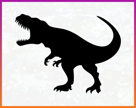 Dinosaur T-rex Svg Rawr Dino monogram dino triceratops tyrannosaurus